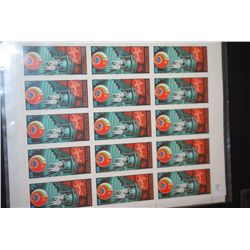 1979 CCCP/USSR Postal Stamp Sheet; Lot of 15 Stamps; EST. $10-20