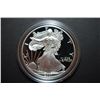 Image 1 : 2001-W US Silver American Eagle $1 Proof In Velvet Display Box; 1 Oz. Fine Silver; EST. $50-60