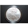 Image 1 : 2008-W US Silver American Eagle $1 In Display Box With COA Included; 99.9% Silver 1 Oz.; UNC; EST. $