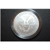 Image 2 : 2008-W US Silver American Eagle $1 In Display Box With COA Included; 99.9% Silver 1 Oz.; UNC; EST. $