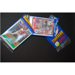 1989 MLB Baseball Trading Cards; Various Teams & Players; Unopened Pack; Lot of 48 Cards With 1 Youn