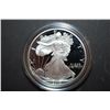 Image 1 : 2003-W US Silver American Eagle $1 Proof In Velvet Box With COA Included; 99.9% Silver 1 Oz.; EST. $