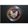 Image 2 : 2003-W US Silver American Eagle $1 Proof In Velvet Box With COA Included; 99.9% Silver 1 Oz.; EST. $
