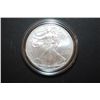 Image 1 : 2008-W US Silver American Eagle $1 In Display Box With COA Included; 99.9% Silver 1 Oz.; UNC; EST. $