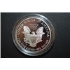 Image 2 : 2000-P US Silver American Eagle $1 Proof In Velvet Display Box; 99.9% Silver 1 Oz.; EST. $60-70