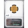 Image 2 : RARE 1874 $3 PRINCESS GOLD COIN - NGC AU53  (COIN TRENDS LISTS A AU50 @ 1,900.00 & AN  AU58 @ $3,000