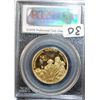 Image 2 : 2008 IRELAND 1/2 OUNCE PCGS GOLD PROOF - 100  EUROS - FIRST 500 COINS STRUCK