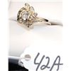 Image 1 : VINTAGE LADIES 14K WHITE GOLD DIAMOND RING  WITH ONE APPROX. 5/8CT ROUND FULL CUT DIAMOND  SOLITAIRE
