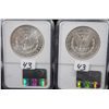 Image 2 : 1879-S & 1885 MORGAN DOLLARS - NGC MS65 -  SOLD PER COIN TIMES 2