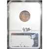 Image 2 : SUPER KEY 1909-SVDB LINCOLN CENT - NGC MS62RB  (COIN WORLD LIST A MS60B @ $1,800.00 & A  MS63RB @ $2