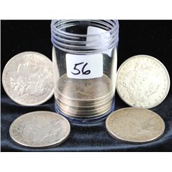 TEN MORGAN DOLLARS FROM SAFE DEPOSIT - SOLD  PER COIN TIMES 10