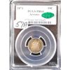 Image 1 : RARE 1874 SEATED LIBERTY DIME - PCGS PR64  ARROWS (COIN WORLD LISTS A MS65 @ $4,000.00)