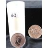 Image 2 : ROLL OF 25 2011 ONE OUNCE SILVER MAPLE LEAFS  - ORIGINAL ROLL - SOLD PER COIN TIMES 25