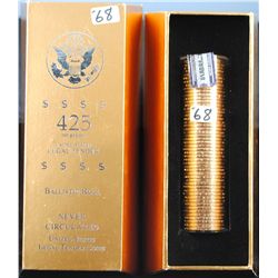 PRESIDENTIAL "BALLISTIC ROLL" DOLLAR SET -  NEVER CIRCULATED IN ORIGINAL BOX - WITH SEAL  ON ROLL - 