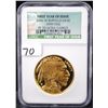 Image 1 : 2006 (FIRST YEAR OF ISSUE) .9999 FINE GOLD  $50 BUFFALO - NGC PF70 ULTRA CAMEO