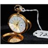 RARE ANTIQUE LADIES 14K HUNTERS CASE POCKET  WATCH - 14K YELLOW GOLD ENGRAVED WATCH CASE  "ELGIN" FA