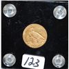 Image 2 : 1912 $2 1/2 INDIAN GOLD COIN