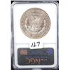 Image 2 : RARE 1881-S MORGAN DOLLAR - NGC MS66 (COIN  WORLD LISTS A MS66 @ $500.00)