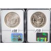 Image 2 : 1884-0 & 1881-S MORGAN DOLLARS - NGC MS65 -  SOLD PER COIN TIMES 2