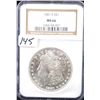 Image 1 : 1881-S MORGAN DOLLAR - NGC MS66 (COIN WORLD  LISTS A MS66 @ $500.00)