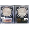 Image 2 : 1885-0 & 1886 MORGAN DOLLARS - PCGS MS64 -  SOLD PER COIN TIMES 2