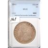 Image 1 : 1889-S MORGAN DOLLAR - NNC MS63 (COIN WORLD  LISTS A MS63 @ $400.00)