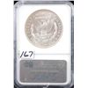 Image 2 : 1898-0 MORGAN DOLLAR - NGC MS66 (COIN WORLD  LISTS A MS66 @ $500.00)