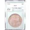 Image 1 : 1885 MORGAN DOLLAR - NTC MS67 (COIN WORLD  LISTS AN MS66 @ $500.00)