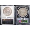Image 2 : 1882-0 MORGAN DOLLAR - PCGS MS64 & 1902-0  MORGAN DOLLAR - NGC MS64 - SOLD PER COIN  TIMES 2