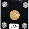 Image 2 : 1910 $2 1/2 INDIAN GOLD COIN