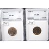 Image 1 : 1937-S BUFFALO NNC MS66 & 1938-D BUFFALO NNC  MS68 - SOLD PER COIN TIMES 2
