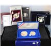 Image 1 : 1986, 1994, 1999, 1971-S COMMEMORATIVE PROOF  SETS - 1986 STATUE OF LIBERTY, 1994 U.S.  CAPITAL, 199
