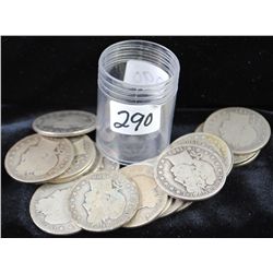 20 BARBER HALF DOLLARS FROM SAFE DEPOSIT -  MIXED DATES AND MINTS - SOLD PER COIN TIMES  20