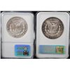 Image 2 : 1904-S & 1879-S MORGAN DOLLARS - NGC MS64  (COIN WORLD LISTS EACH @ $90.00) - SOLD PER  COIN TIMES 2