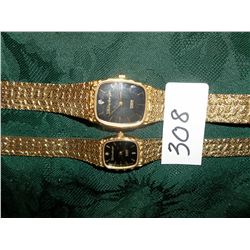 HIS & HERS WHITTENBERGER MATCHING WATCHES