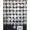 Image 1 : 50 MERCURY DIMES FROM SAFE DEPOSIT - MIXED  DATES AND MINTS - SOLD PER COIN TIMES 50