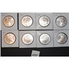 Image 1 : EIGHT 2009 AMERICAN SILVER EAGLES - SOLD PER  COIN TIMES 8