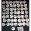 Image 1 : 50 MERCURY DIMES FROM SAFE DEPOSIT - MIXED  DATES AND MINTS - SOLD PER COIN TIMES 50