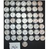 Image 1 : 50 MERCURY DIMES FROM SAFE DEPOSIT - MIXED  DATES AND MINTS - SOLD PER COIN TIMES 50