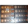 Image 1 : EIGHT 5 PIECE 1964 COIN SETS - SOLD PER SET  TIMES 8
