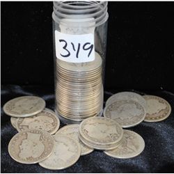 40 BARBER QUARTERS FROM SAFE DEPOSIT - MIXED  DATES AND MINTS - SOLD PER COIN TIMES 40