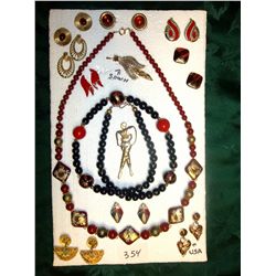 VINTAGE COSTUME JEWELRY