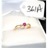 Image 2 : 14K YELLOW GOLD RUBY RING