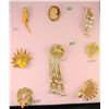 Image 1 : VINTAGE COSTUME JEWELRY INCLUDES LISNER, BSK,  KJL ETC TOTAL OF 8 PIECES