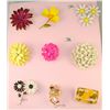 Image 1 : NINE VINTAGE COSTUME BROOCHES ON BOARD