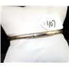 Image 1 : VINTAGE ORNATE STERLING BANGLE BRACELET