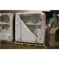 HOT TUB - 6PERSON LOUNGE, 45 SS JETS, SNOW WHITE,
