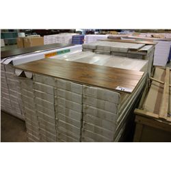 HAND SCRAPED GOLDEN OAK 12MM GLUELESS LAMINATE