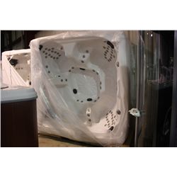 HOT TUB - BENCH SEATING, 90 SS JETS, SNOW WHITE,