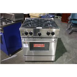 STAINLESS STEEL MODEL RCS304BV1 4BURNER WARMING